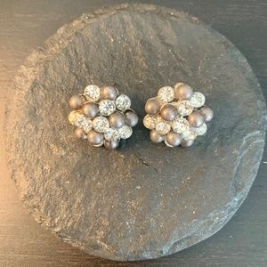 Pearls & Diamond Studs
